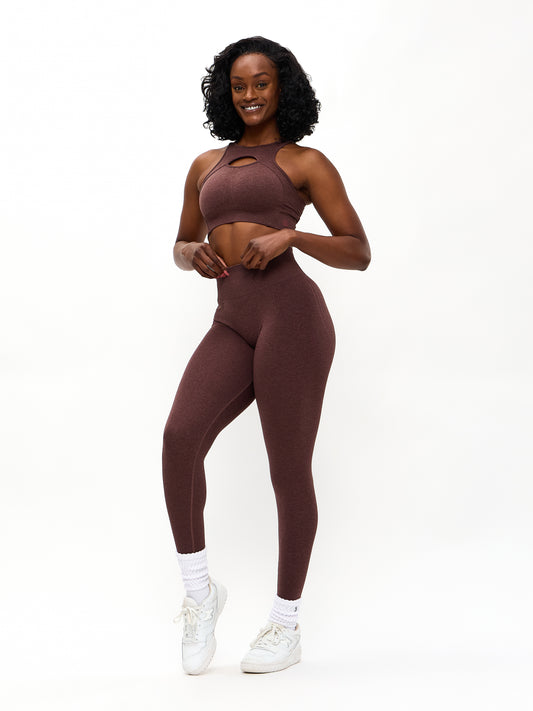 Form Reversible Seamless Sports Bra - Smoked Cherry