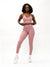 Poshknit V Scrunch Legging - Rose Water Image 1