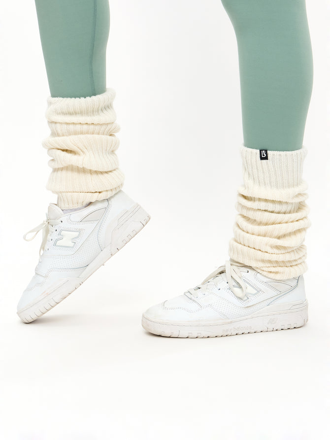 Leg Warmer - White Image 3