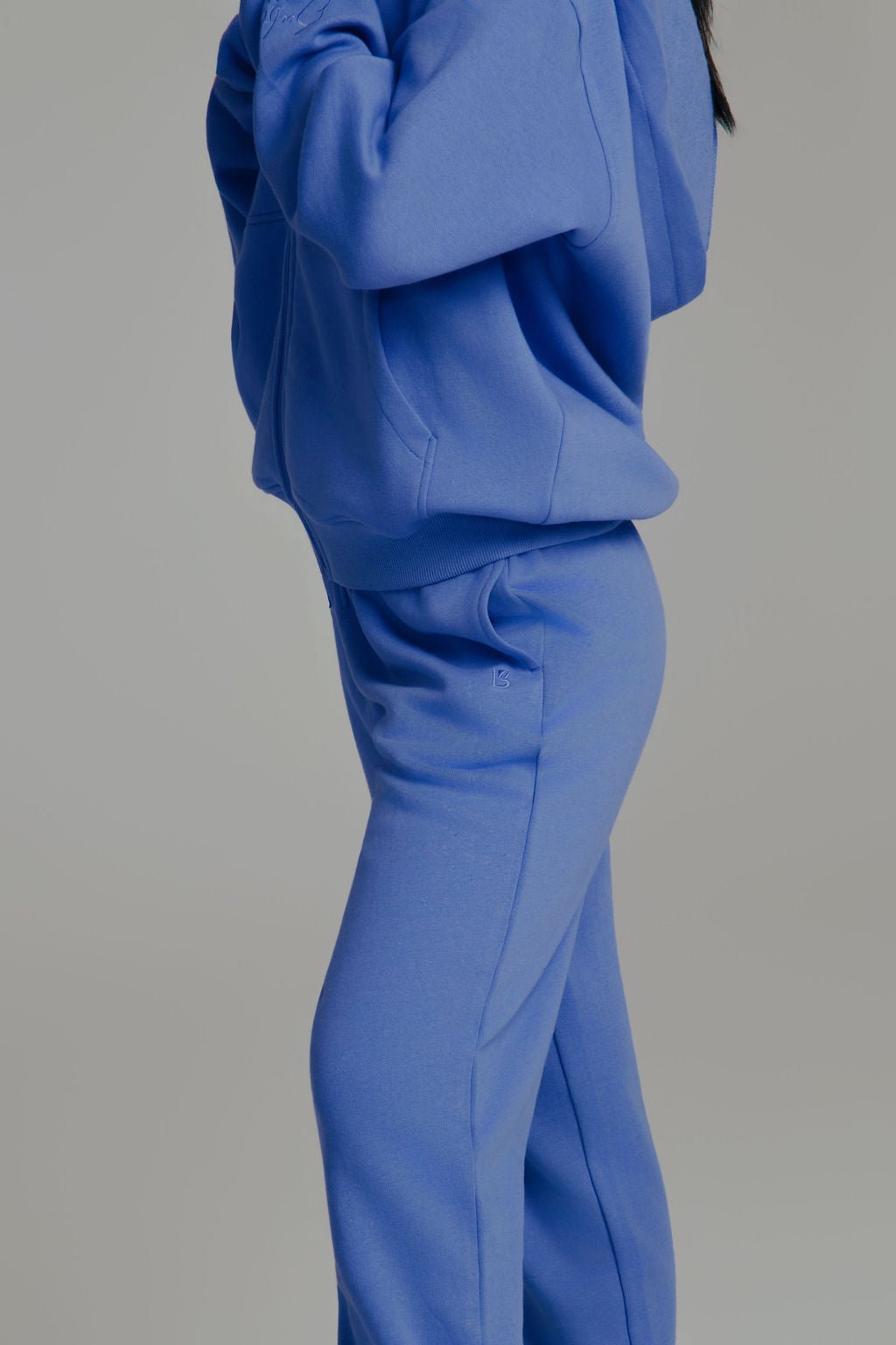 Threads Zip Hoodie - Azul
