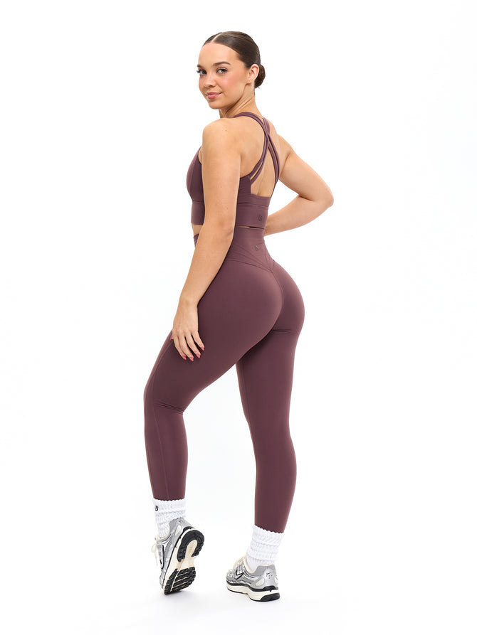 Legacy Legging - Smoked Cherry Image 1