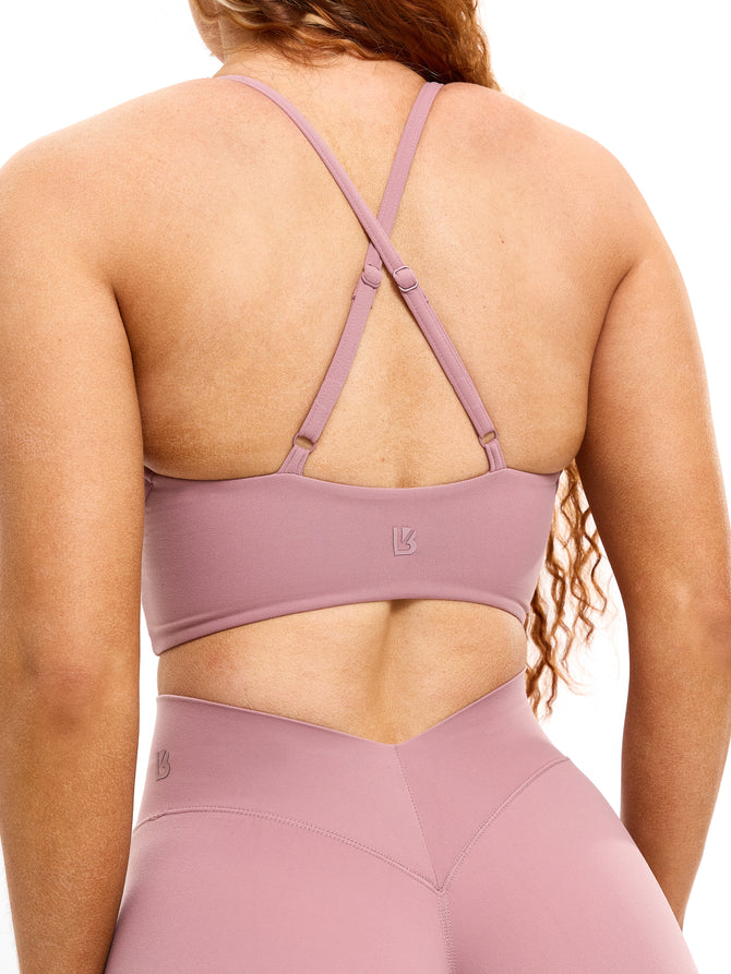 Poshknit Sports Bra - Rose Water Image 3