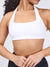 Revolution Halter Sports Bra - White Image 4