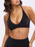 Girlfriend Reversible Sports Bra - Onyx Black and White Image 1