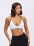 Girlfriend Reversible Sports Bra - Onyx Black and White Image 9