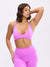 Girlfriend Reversible Sports Bra - Party Purple and Pop Rocks Image 5