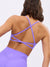 Girlfriend Reversible Sports Bra - Party Purple and Pop Rocks Image 3