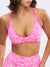 Girlfriend Reversible Sports Bra - Candy Crush and Pink Fashun Print Image 3