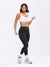 Airbrush Laser Sports Bra - White Image 4