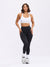 Airbrush Laser BTC Sports Bra - White Image 2