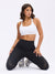 Airbrush Laser BTC Sports Bra - White Image 6