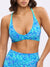 Girlfriend Reversible Sports Bra - Airhead and Blue Fashun Print Image 6