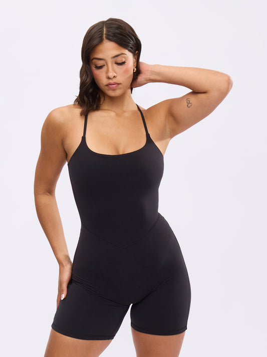 Legacy Bodysuit 6" - Onyx Black