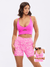 Reversible Nubre Crop - Candy Crush and Pink Fashun Print Image 0