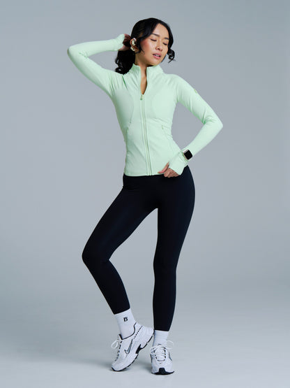 Colorado Fleece Zip Jacket - Honeydew