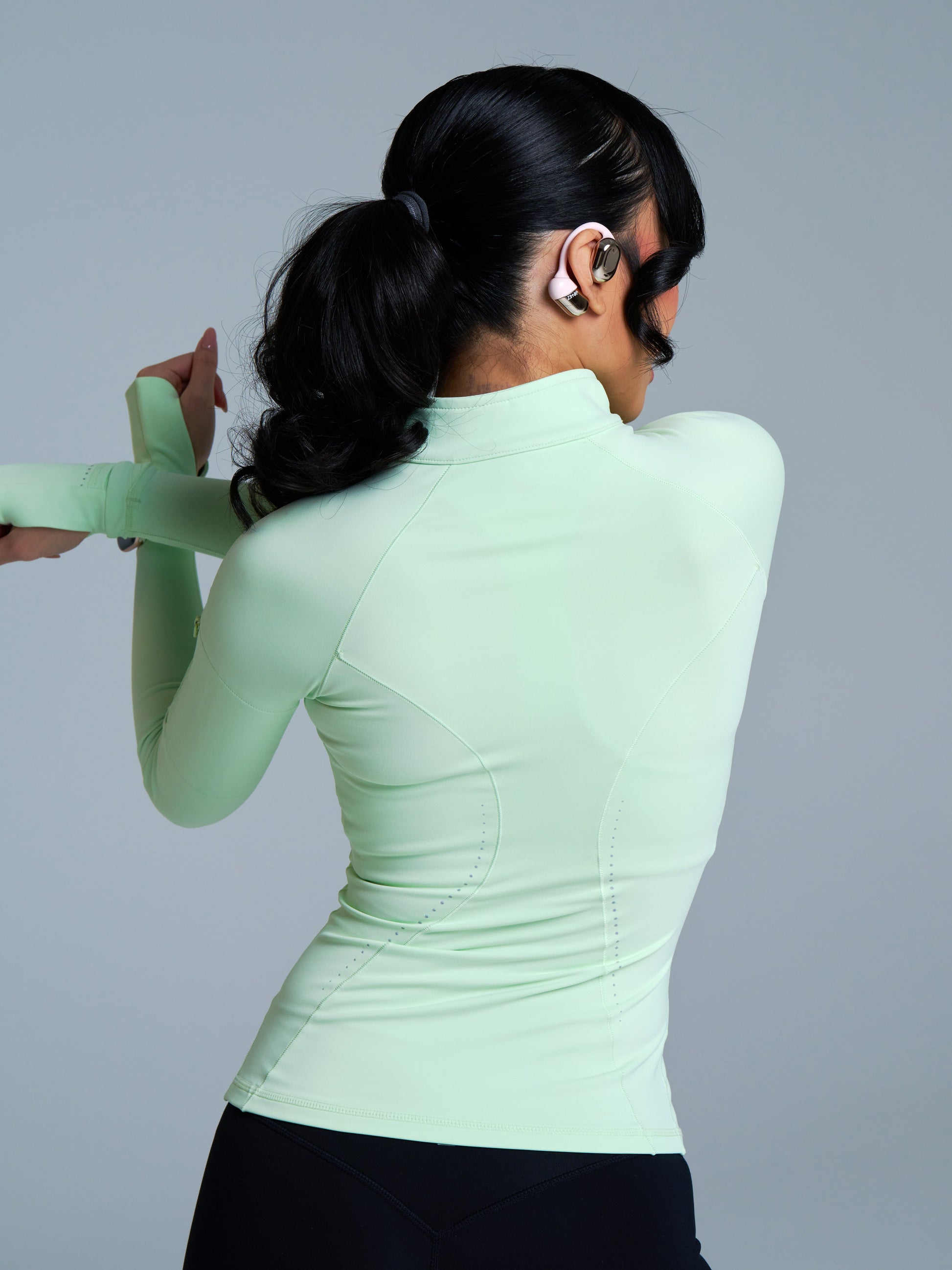 Colorado Fleece Zip Jacket - Honeydew