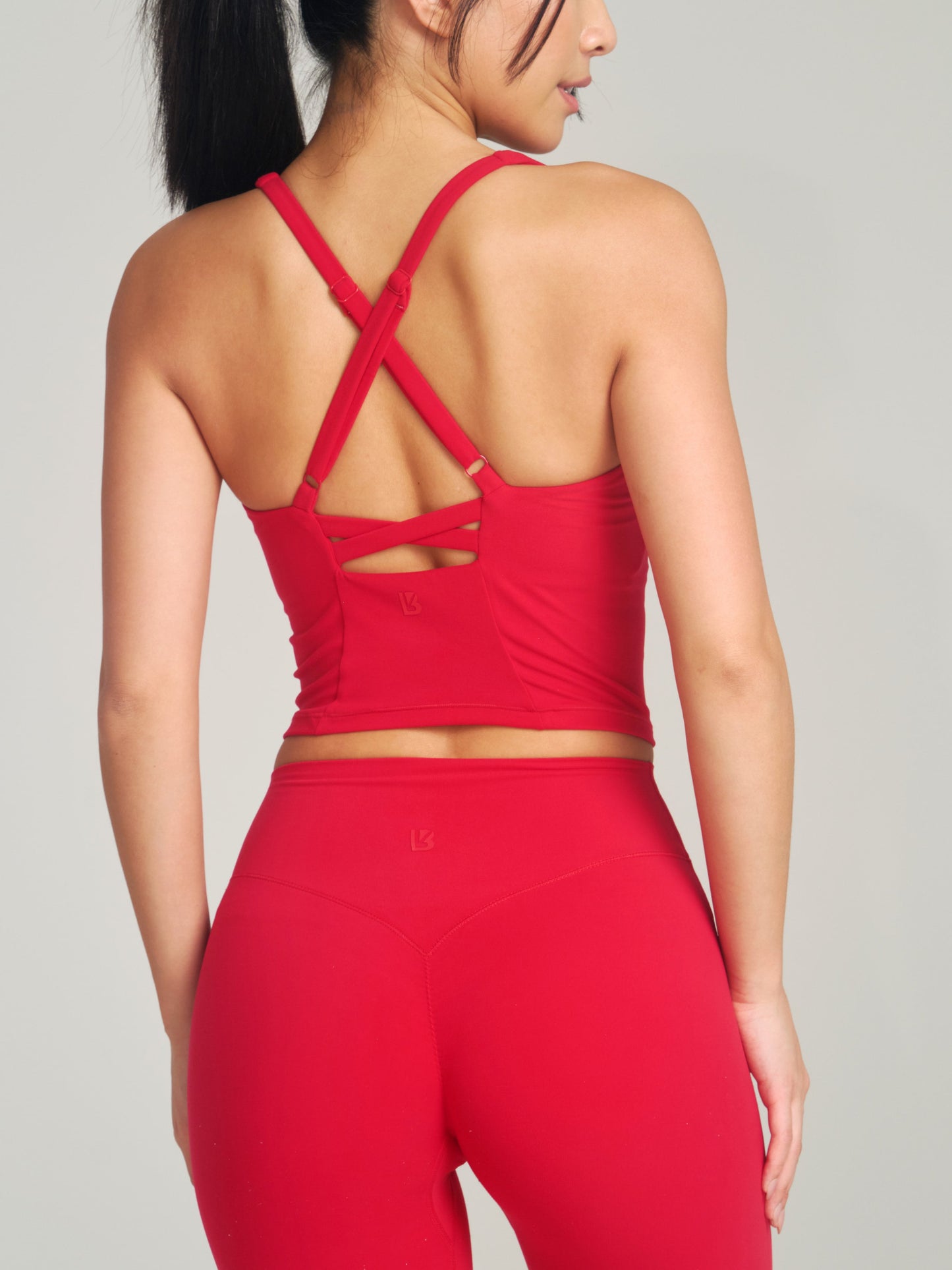 Poshknit Waist Tank - Lipstick Red