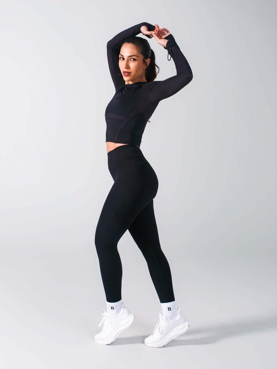 Storm Waist Top - Onyx Black