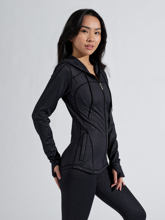 Core Jacket - Embossed Bossy Print Image 3