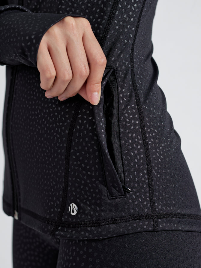 Core Jacket - Embossed Bossy Print Image 13