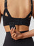 Harmony Halter Sports Bra - Onyx Black Image 15