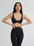 Twisted Sports Bra - Onyx Black Image 4