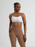 Reversible Sports Bra - Cocoa/White Image 6