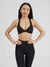 Double Twist Sports Bra - Onyx Black Image 6