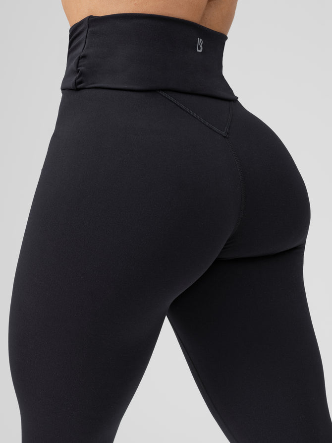 Energy Foldover Legging - Onyx Black Image 4