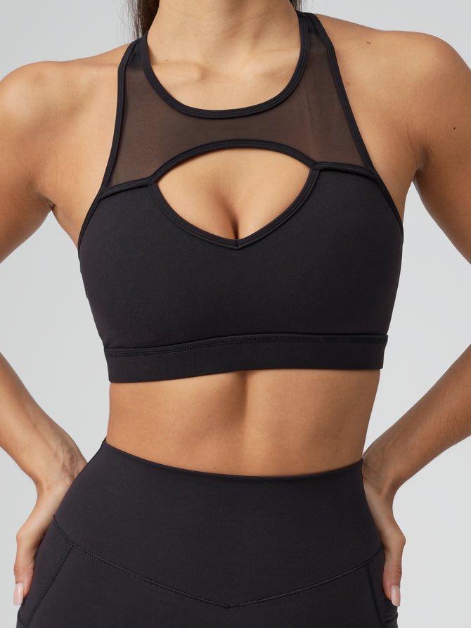 Ambrosia Sports Bra - Onyx Black Image 0