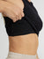 Ribbed Seamless Tank - Onyx Black Image 4