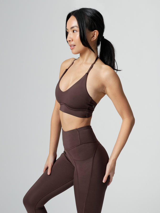 Sultry Sports Bra - Journey Dark Brown Image 5