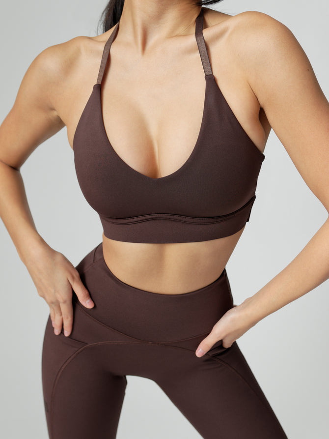 Sultry Sports Bra - Journey Dark Brown Image 0