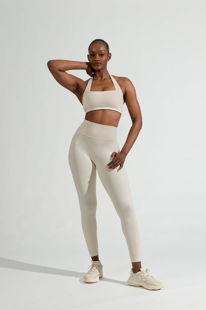 Revolution Halter Sports Bra - Stardust