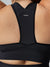 Sphynx Ribbed Sports Bra - Onyx Black Image 19