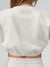 Luxe Long Sleeve Crop - Eggshell Image 3