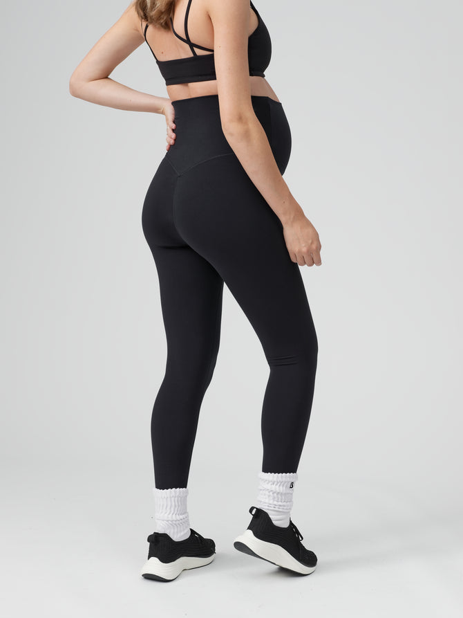 Energy Foldover Legging - Onyx Black Image 7