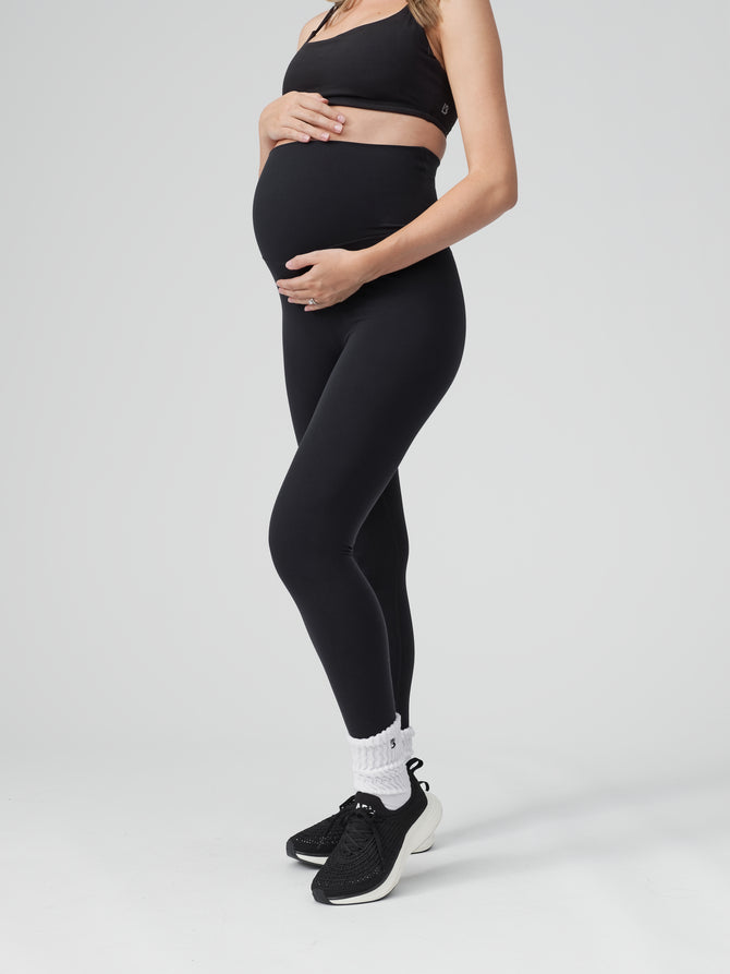 Energy Foldover Legging - Onyx Black Image 1