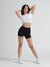 AirKnit Reversible Crop - White Image 4