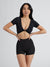 AirKnit Reversible Crop - Onyx Black Image 6