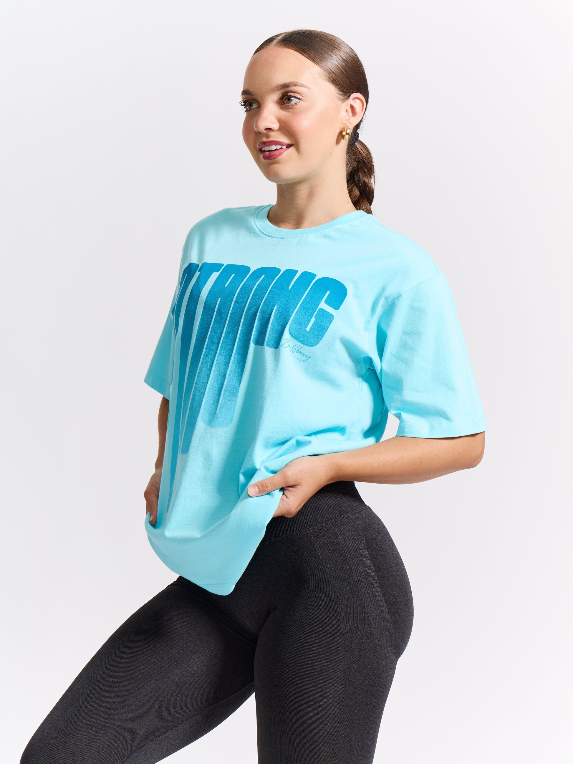 Strong SS Tee - Cotton Candy