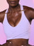 Candy Wrap Sports Bra - Lavender Haze Image 0