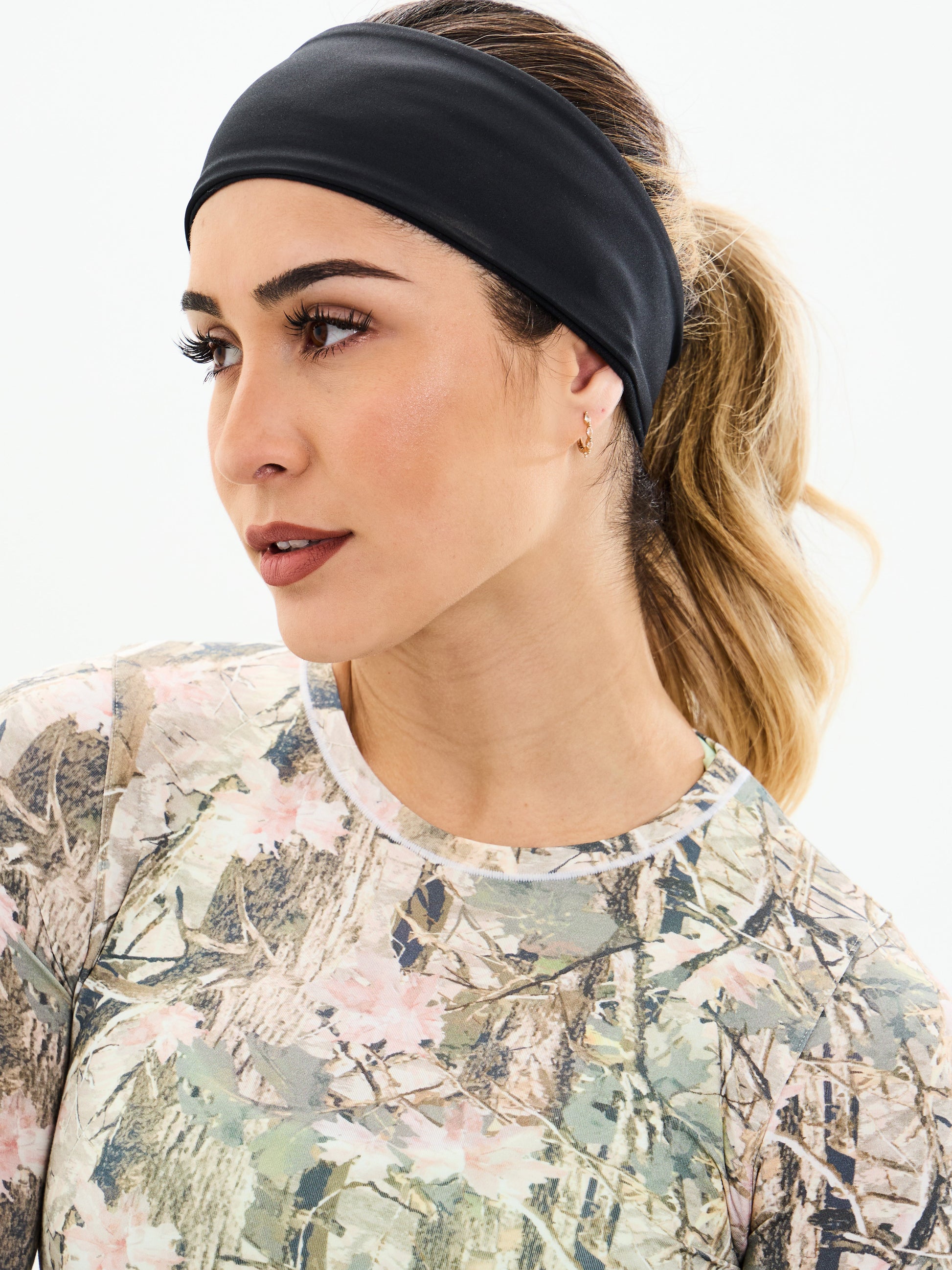 Colorado Fleece Headband - Onyx Black