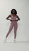 Poshknit V Scrunch Legging - Rose Water Image 5