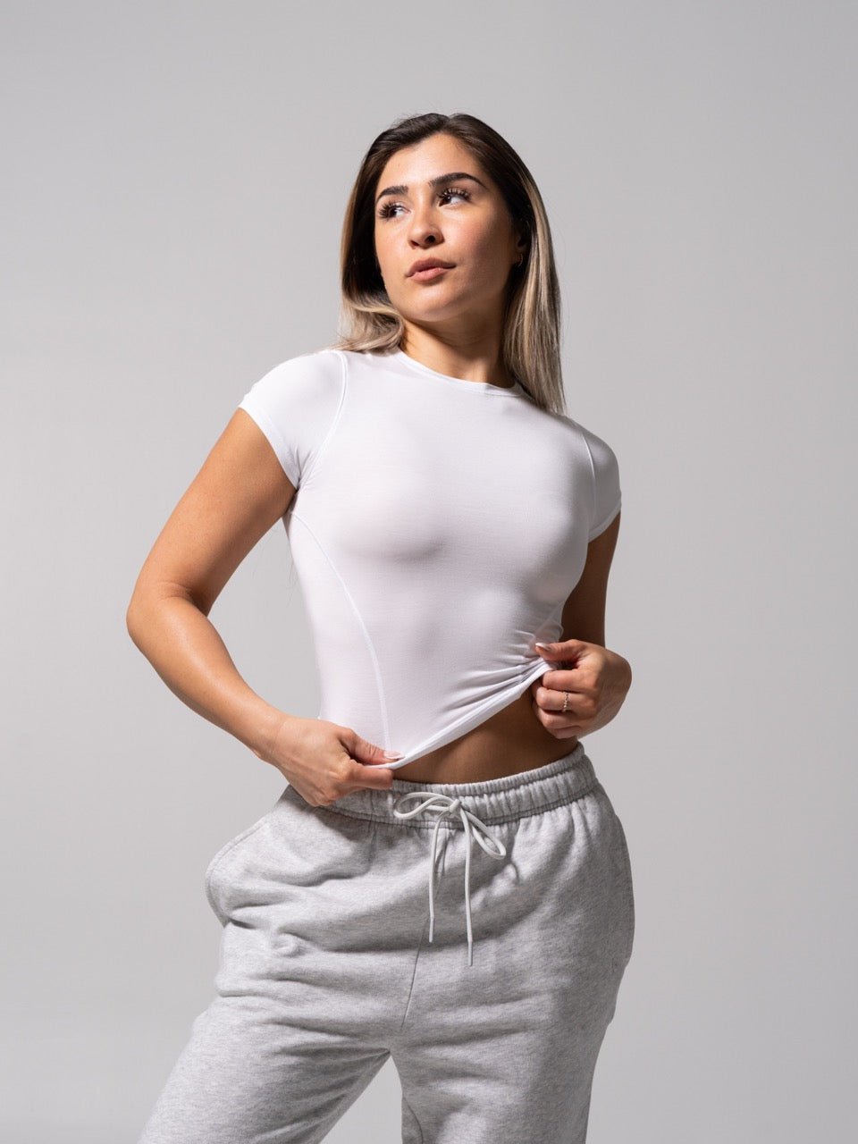 Halo Baby Tee - White