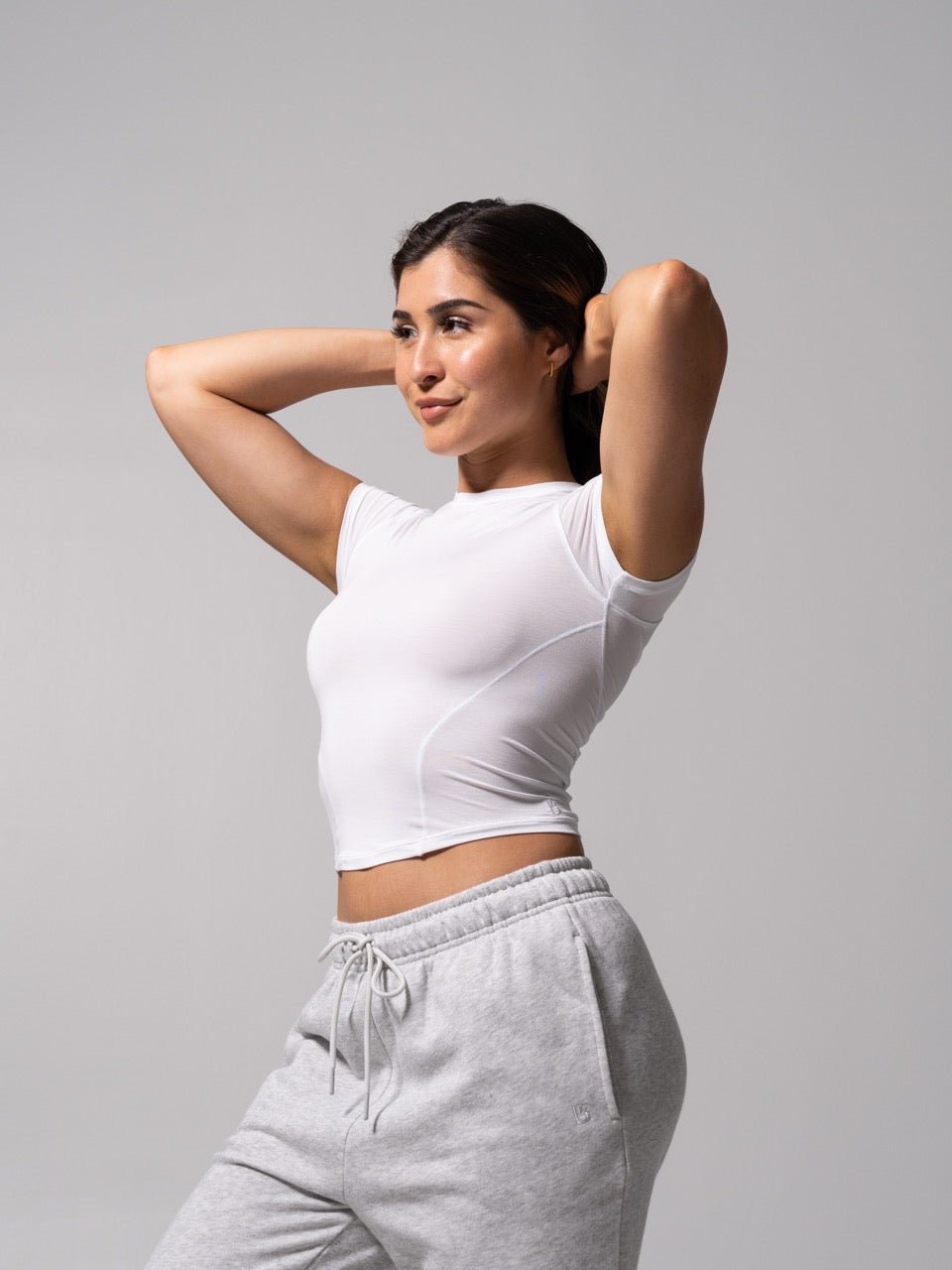 Halo Baby Tee - White