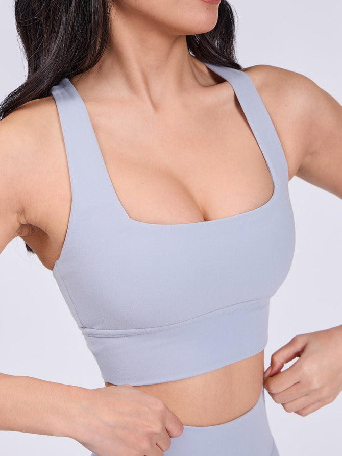 Revolution Sports Bra - Moody Blue Image 3