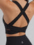 Alpha Sports Bra - Onyx Black Image 0