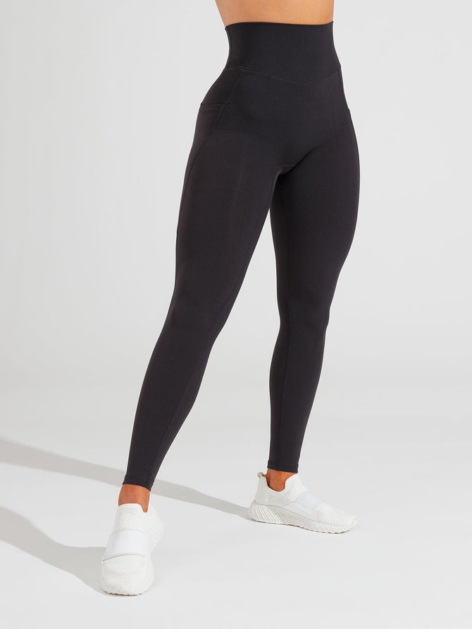 Rosa Pocket Legging - Onyx Black Image 4