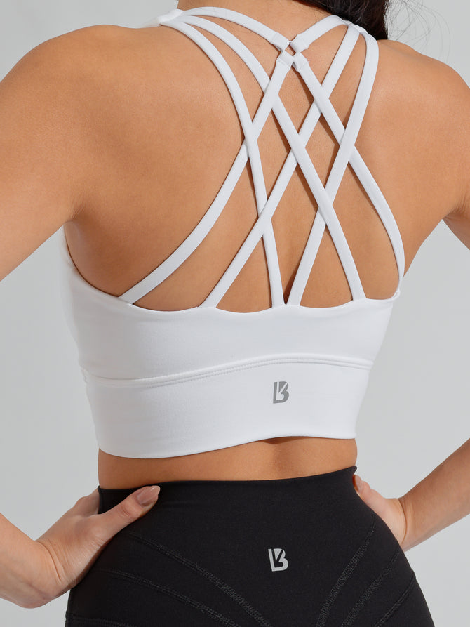 Revolution Sports Bra - White Image 0